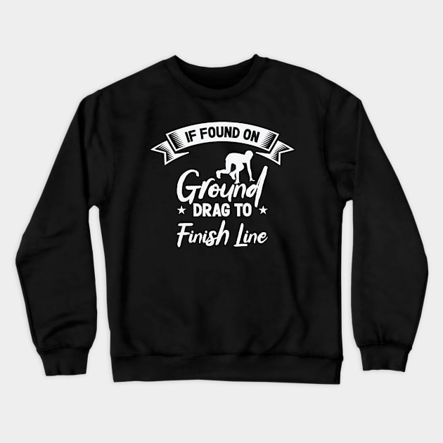 Running Runner Jogging Crewneck Sweatshirt by maxcode